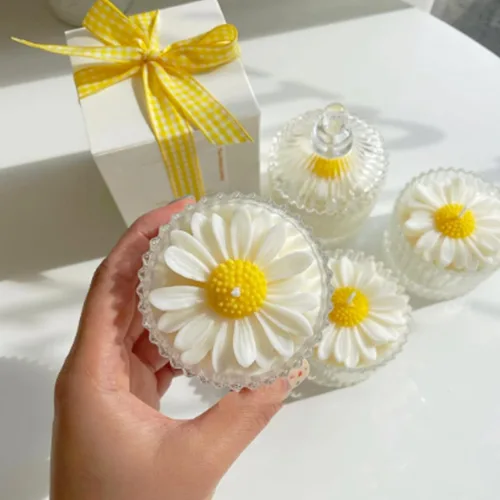 Vista 8 de KALAIEN Molde de silicona de flores de crisantemo para decoración de pasteles de fondant, chocolate, azúcar, decoración de pasteles de caramelo