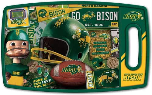 Vista 44 de YouTheFan NCAA Retro Series Tabla de cortar
