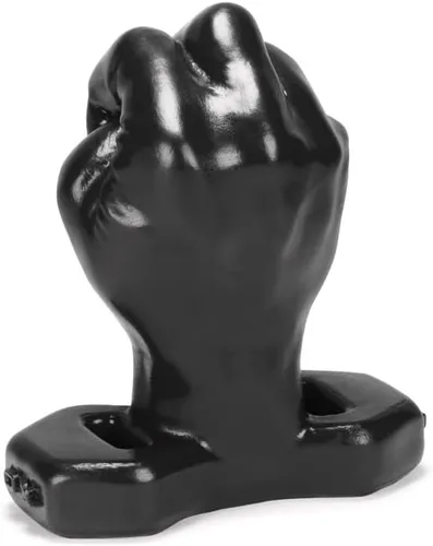 Vista 2 de OXBALLS Balonmano, enchufe deslizante, negro