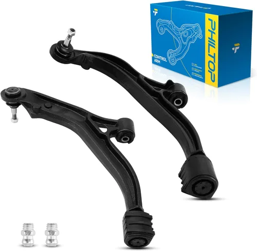 Vista 102 de PHILTOP Kit de suspensión ajustable de elevación de 1-6 pulgadas, 4 piezas de brazos de control superiores e inferiores delanteros compatibles