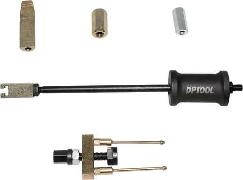 Vista 4 de Kit extractor de extracción de inyector de combustible, herramienta de instalación de sello de inyector compatible con Volkswagen TDi 4 Cyl 8V 16V
