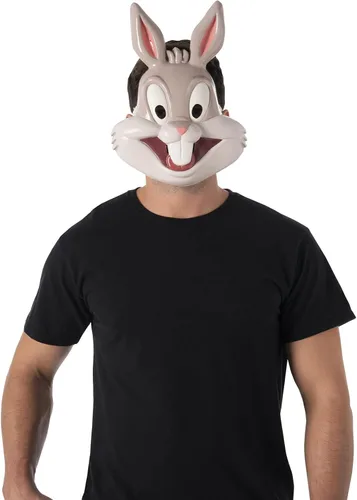 Vista 4 de Rubies Unisex Warner Bros. Space Jam Tweety Bird Plastic Half-Mask