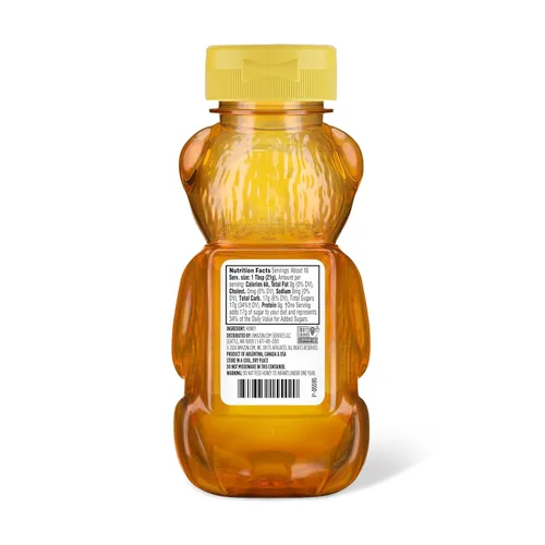 Vista 2 de Yaxa Grocery, Golden Pure Honey, 12 onzas (anteriormente Yaxa Fresh, el embalaje puede variar)
