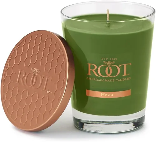 Vista 9 de Root Candles Velas votivas perfumadas, mezcla de cera de abeja, votivas hechas a mano de 20 horas, 18 unidades, madera de cedro japonés