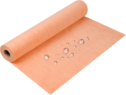 Membrana impermeable profesional para ducha, 3.28 pies x 32.97 pies, membrana de ducha de 20 mils de grosor, tela de polietileno impermeable para