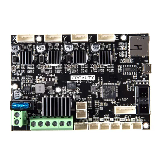 Vista 4 de Creality - Placa base silenciosa oficial Ender 3 Pro V4.2.7 con controlador TMC2225 Marlin 2.0.1 para impresora 3D Ender 3 V2 y 5