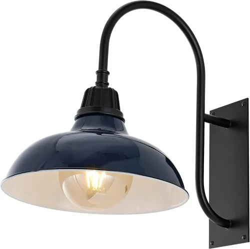 Vista 7 de JONATHAN Y JYL7614K Stanley - Lámpara de 12.25 pulgadas, 1 luz, de hierro industrial para interiores y exteriores, brazo de cuello de cisne LED