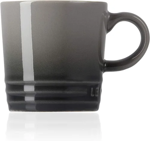 Vista 3 de Le Creuset Taza de gres para café expreso, 3.4 fl oz, pedernal
