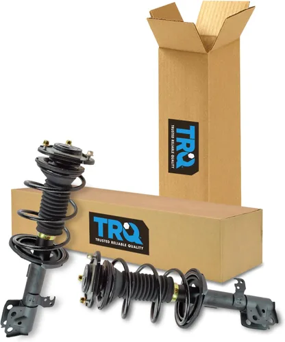 Vista 151 de TRQ - Conjunto de puntal delantero y resorte helicoidal (lados del conductor y del pasajero), para auto