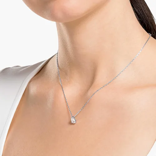 Vista 5 de Colección de joyas Swarovski Attract, cristales azules, cristales transparentes Stilla Attract Pera Cristal Transparente