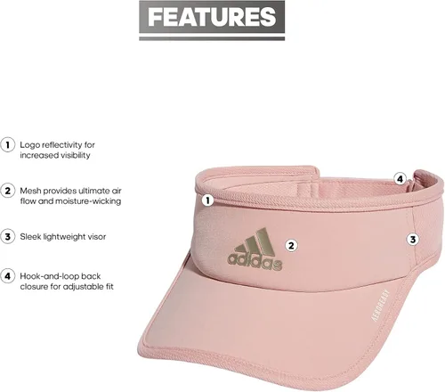 Vista 2 de adidas Superlite Performance Visor para mujer