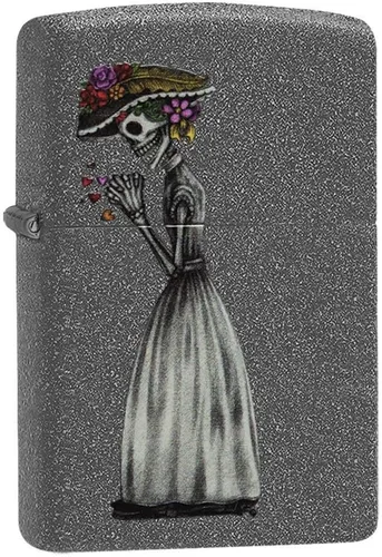 Vista 3 de Encendedor Zippo del Día de los Muertos