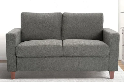 Vista 9 de Container Furniture Direct Miles Mid Century - Sofá biplaza moderno para espacios pequeños, salas de estar, apartamentos y condominios, sofá de 2
