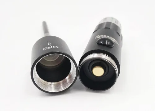 Vista 7 de StrongTools Green BoreSighter para rifle y pistola calibre .17 a 12GA, kit universal de caza con interruptor de presión, mira de orificio con 2