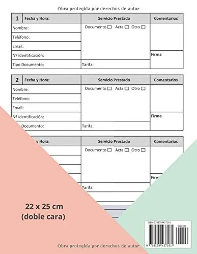 Vista 2 de NOTARÍA PÚBLICA. LIBRO DE REGISTRO Lleva un seguimiento detallado Información Personal de Clientes, Servicios Prestados (Escritura, Acta...)