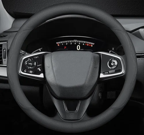 Funda para volante de automóvil compatible con Subaru Ascent 2025 2024 2000-2023, piel transpirable de alta calidad, diseño antideslizante, estilo B