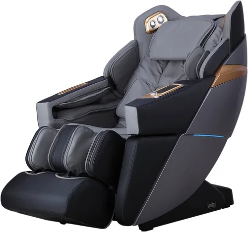 Osaki Ador Allure 3D Zero Gravity Ergonómico SL-Track Silla de masaje inteligente con control de voz - Negro y carbón