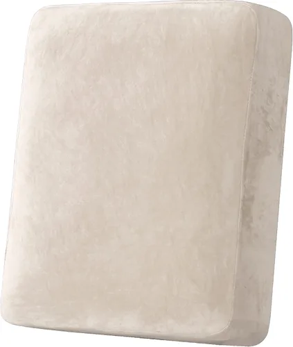 Vista 10 de H.VERSAILTEX Funda de cojín elástica de terciopelo para sofá, funda de cojín de felpa para cojines de silla, protector de muebles, cojín de asiento