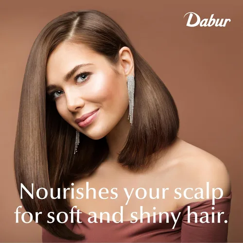Vista 6 de Dabur Aceite capilar de almendras – Elixir de aceite hidratante natural, fortalecedor y capilar para un cuero cabelludo saludable, promueve