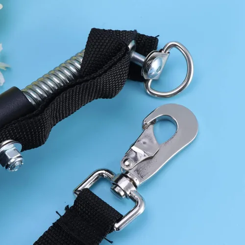 Vista 6 de NOLITOY Accesorio de remolque de bicicleta, remolque de bicicleta, acoplador universal para remolque de bicicleta, conector de enganche de remolque