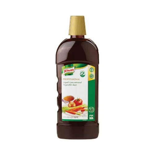 Knorr Ultimate Liquid Concentrated Base Vegetal 32 oz, paquete de 4