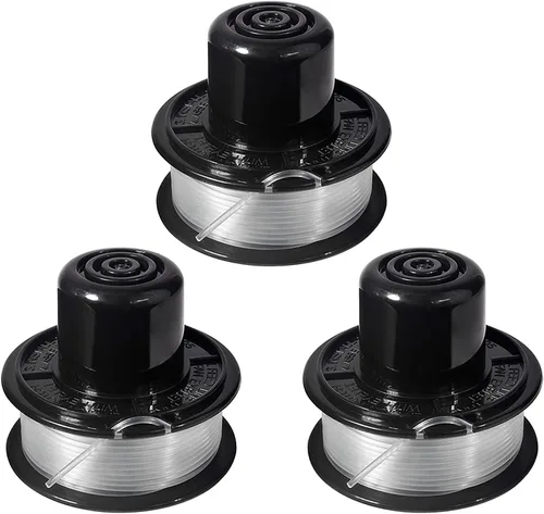 THTEN Línea de recortadora RS-136 para Black+Decker CST800 ST4000 0.065" | Compatible con Black Decker 20ft 0.065" RS-136-BKP GE600 ST1000 ST200