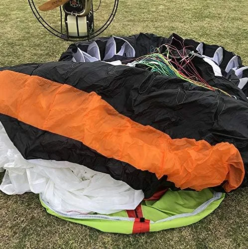 Vista 9 de Gadek Tandem Wings - Saco de cosas rápidas para parapente Paramotor PPG (tamaño L naranja)