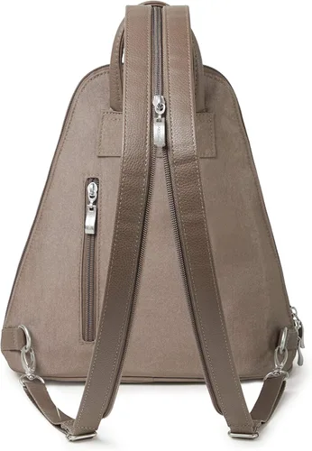 Vista 2 de Baggallini Mochila Metro para mujer con pulsera RFID para teléfono, Portobello Shimmer, talla única