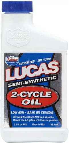 Vista 7 de Aceite semisintético de 2 ciclos, de la marca Lucas Oil