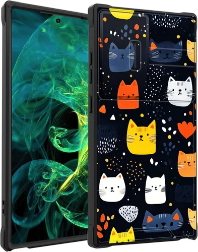 Vista 58 de Funda para Galaxy A36 5G/A56 5G con cubierta de cámara deslizante, resistente de doble capa híbrida a prueba de golpes, funda protectora resistente