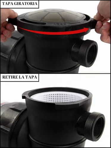 Vista 8 de Bomba de piscina Rx Clear 1 HP de doble velocidad Extreme Force