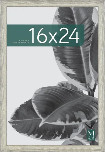 Vista 33 de MCS Studio Gallery Marco para Póster de 16x24 Pulgadas, Veta de Madera Negra, Madera Diseñada, Colgado Vertical y Horizontal en Pared, Marco Grande