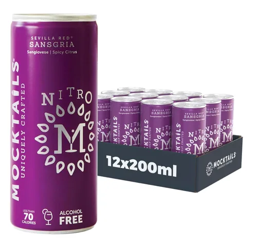 Vista 17 de NITRO Mocktails Espress0% Martini (paquete de 12) galardonado Espresso Martini cargado de nitrógeno Craftmix sin alcohol elaborado con el mejor