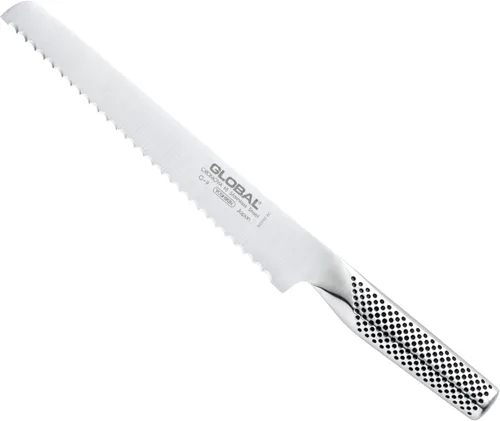 Vista 4 de Cuchillo para pan Global G-9-8 de 21,6 cm - Grabado personalizado, personalizado