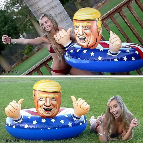 Vista 4 de Flotador inflable de la piscina del presidente de los E.E.U.U. Flotador americano de la piscina