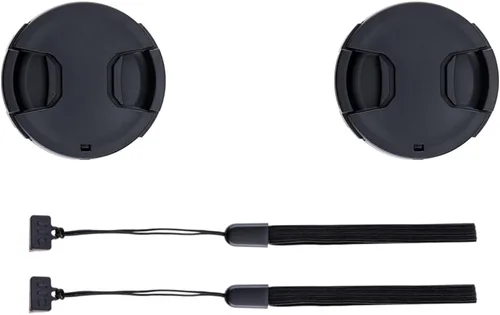 2 paquetes de cubiertas de lente frontal de 37 mm con protector de tapa de lujo para lente Olympus 14-42mm 1:3.5-5.6 EZ Kit en Olympus OM-D EM10