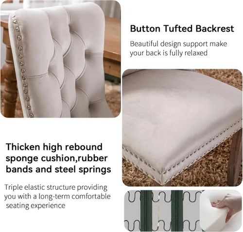 Vista 8 de Juego de 5 mesas de comedor, juego de mesa de cocina y comedor para 4, mesa de cocina rectangular de mármol sintético blanco de 47 pulgadas con base