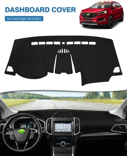 Vista 291 de FIILINES - Cubierta para tablero, accesorio para tablero de malla antideslizante, parasol sin reflejos y protector compatible con Toyota Tundra