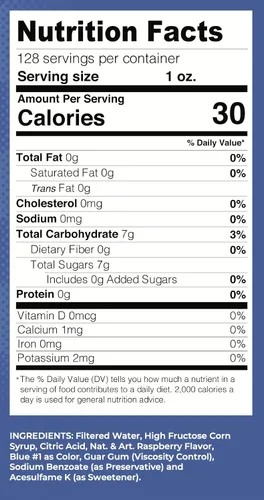 Vista 4 de Lucy's Family Owned – Jarabe para cono de nieve de raspado – 1 galón (128 onzas)