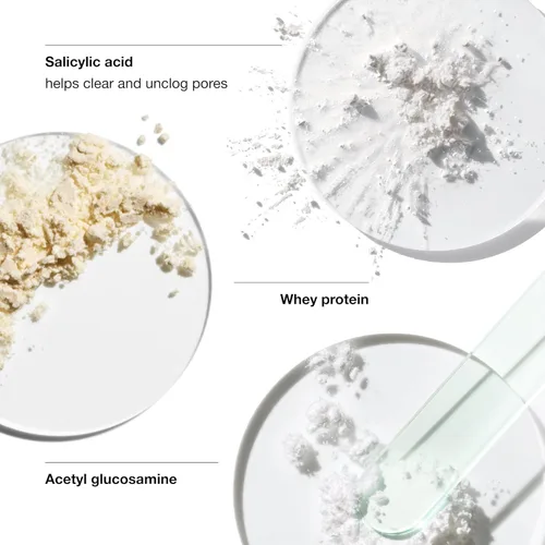 Vista 3 de Clinique Acne Solutions - Suero facial corrector para el acné + línea con ácido salicílico, antienvejecimiento y suavizante, 1 onza líquida