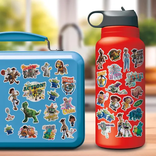 Vista 2 de Trends International Toy Story - Adhesivo estándar, 4 hojas, multicolor