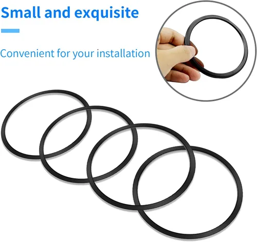 Vista 4 de Anillos de decoración de ventilación exterior de CA para Toyota Tacoma, salpicadero, aire acondicionado, salida de aire, cubierta de ventilación