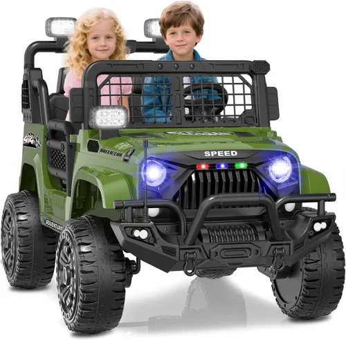 Vista 11 de Paseo eléctrico de 12V 7Ah en el coche de los juguetes para los niños con Negro