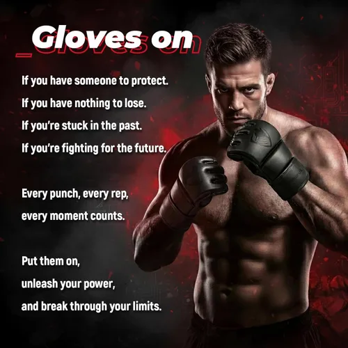 Vista 2 de LIBERLUPUS MMA Gloves Sparring for Men– Open Palm Training Gloves for Grappling, Kickboxing, Muay Thai, Youth Self-Defense, Heavy Bag Workouts