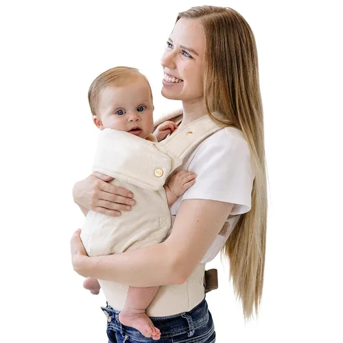 Vista 9 de Ava & Oliver Essential Portabebés – Portabebés ergonómico, saludable para la cadera, suave y estructurado para bebés y niños pequeños