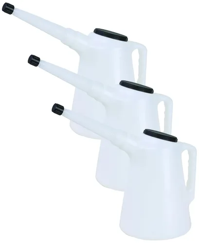 Vista 3 de Groz 41900 Jarra de plástico con tapa de capacidad de 1 litro (1 cuarto).