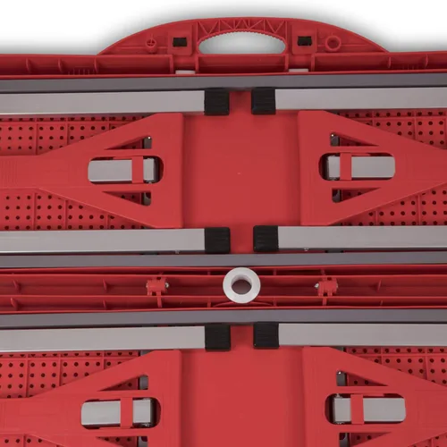 Vista 14 de PICNIC TIME Mesa de picnic plegable, mesa de camping, mesa al aire libre con agujero para paraguas with Umbrella Hole