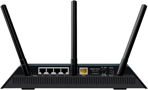 Vista 5 de Netgear R6400 AC1750 Router Wi-Fi inteligente (R6400-100NAS) Negro - Nuevo
