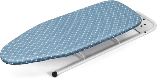 Vista 12 de Duwee Tabla de planchar de mesa de 12 x 32 pulgadas con soporte de plancha, pequeña tabla de planchar con cubierta resistente al calor, acolchado