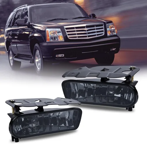 Vista 9 de PIT66 Luces antiniebla para parachoques delantero, compatibles con Cadillac Escalade 2002-2006, faros antiniebla delanteros izquierda/derecha